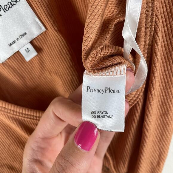 Privacy Please Orion snap button wrap tank top - Picture 5 of 6